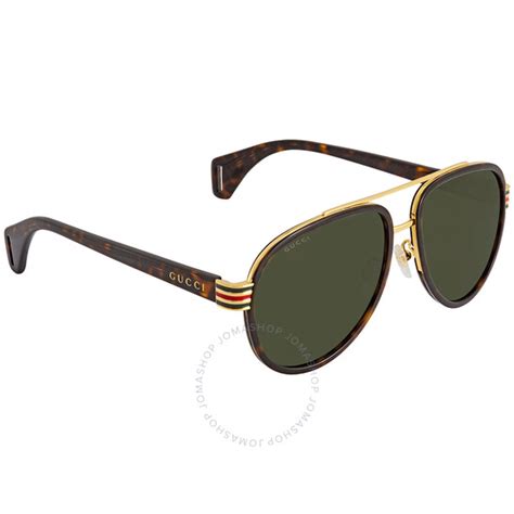 gucci gg447s|Gucci Green Pilot Men's Sunglasses GG0447S 004 .